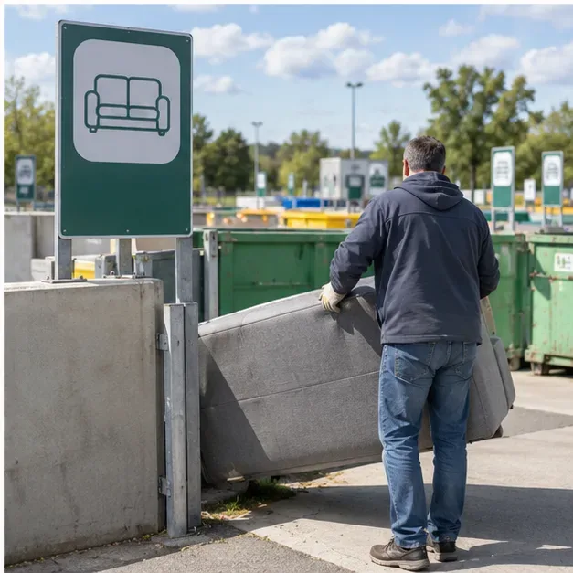 Comment jeter un canapé à Angers ? Les solutions, étapes et erreurs à éviter