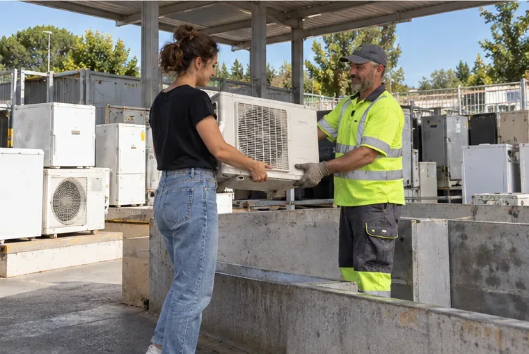 Comment jeter un climatiseur à Perpignan ? Les solutions sûres selon votre appareil