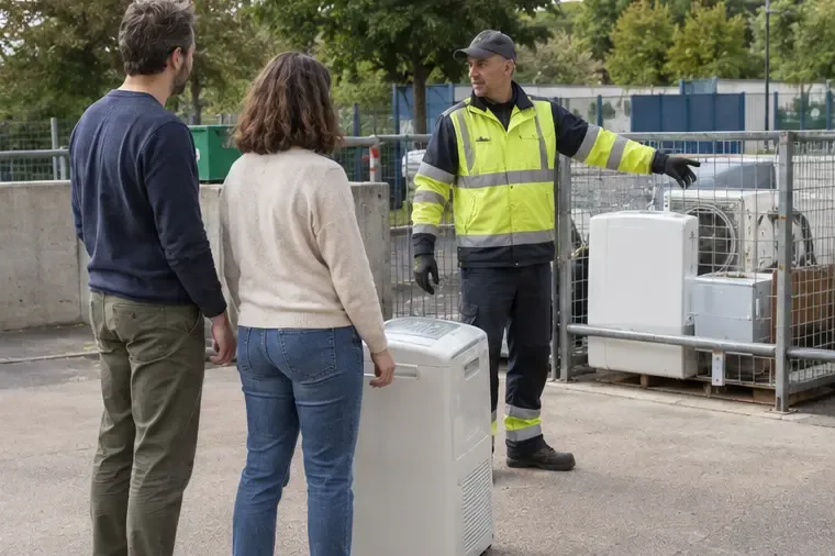 Comment jeter un climatiseur au Mans : déchèterie et précautions