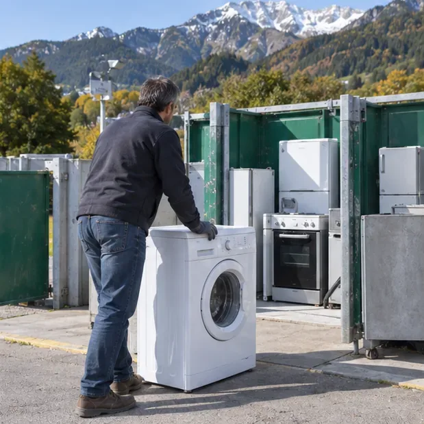Comment jeter un lave-linge à Annecy ? Les solutions utiles