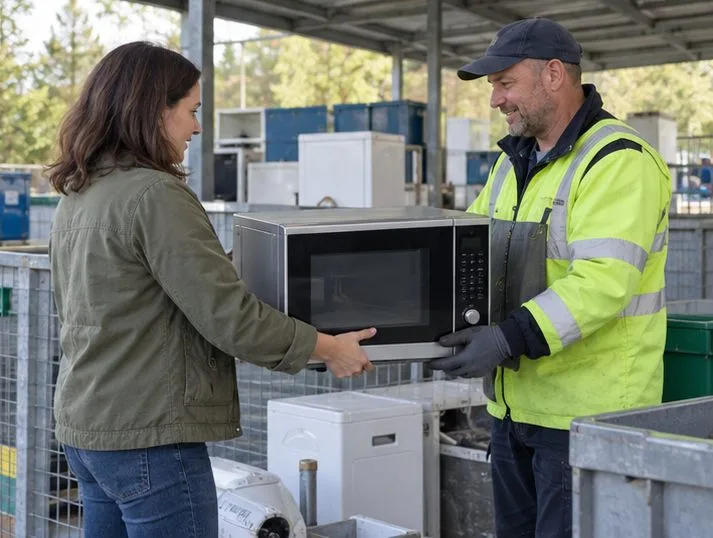 Comment jeter un micro-ondes à Dijon ? Déchèteries, reprise et préparation