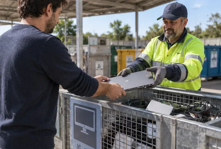 Comment jeter un ordinateur portable à Nîmes ? Les bonnes solutions, étape par étape