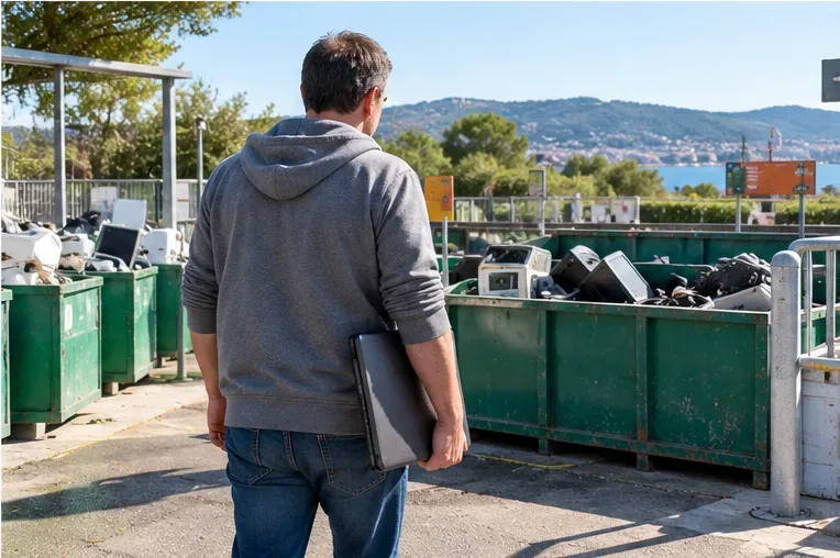 Comment jeter un ordinateur portable à Toulon ? Les bonnes solutions en 2026
