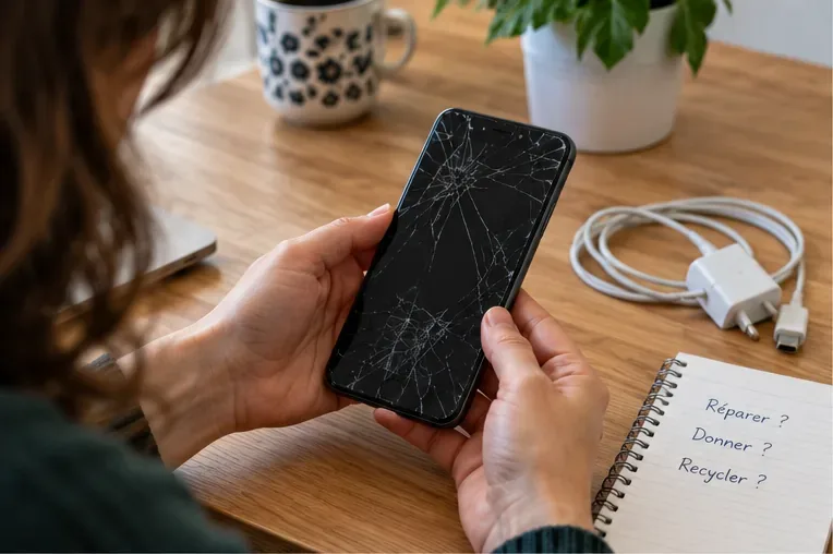 Comment jeter un smartphone à Nantes sans risque : tri, données et points de collecte