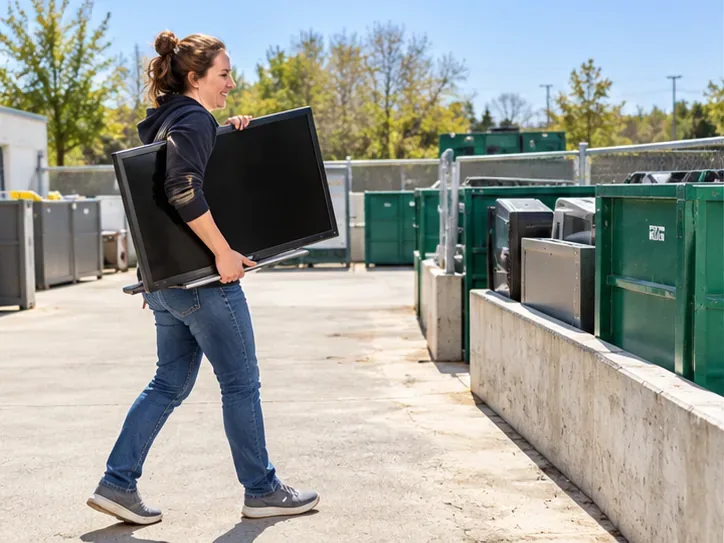 Comment jeter un téléviseur à Nîmes ? Les solutions sûres et pratiques