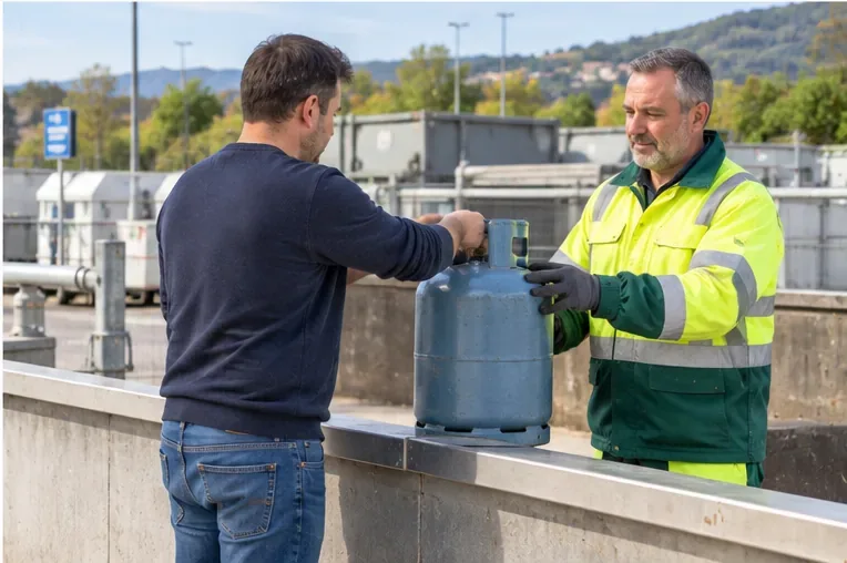 Comment jeter une bouteille de gaz à Toulon sans prendre de risque ?
