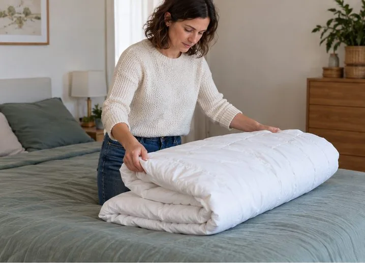 Comment jeter une couette à Brest ? Les options selon son état
