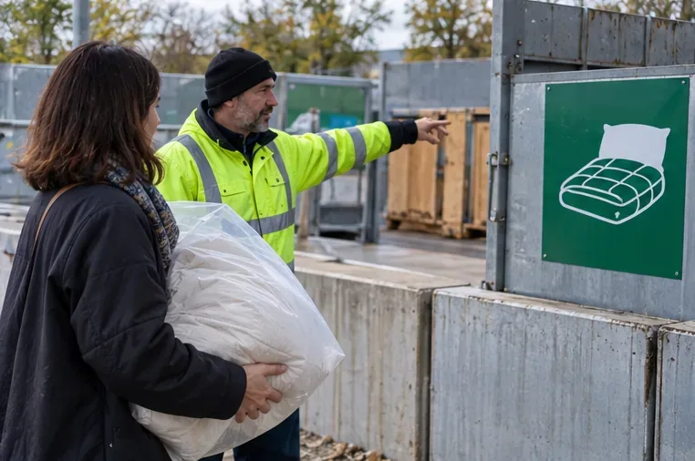 Comment jeter une couette à Clermont-Ferrand ? Les bonnes filières de reprise et de recyclage en 2026