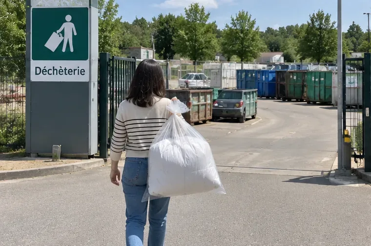 Comment jeter une couette à Dijon ? Les bonnes filières de don, reprise et déchèterie
