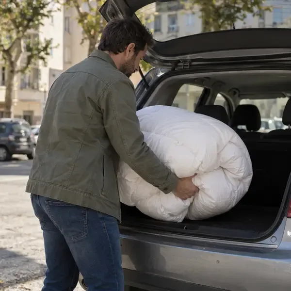 Comment jeter une couette à Marseille ? Les solutions selon son état et son volume