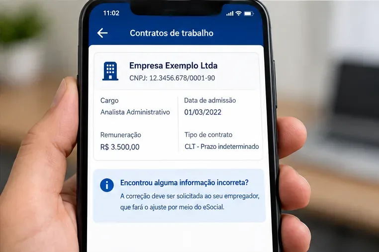 Como atualizar dados na Carteira de Trabalho Digital: guia prático para cada tipo de correção