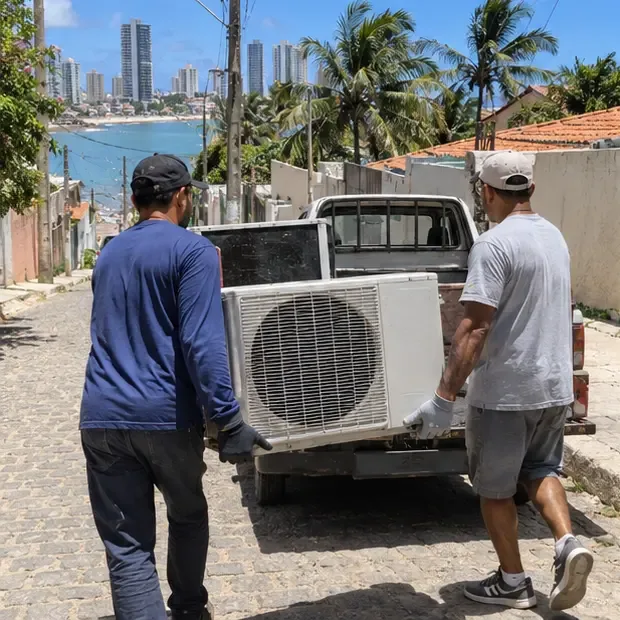 Como descartar ar-condicionado em Natal com segurança e comprovação