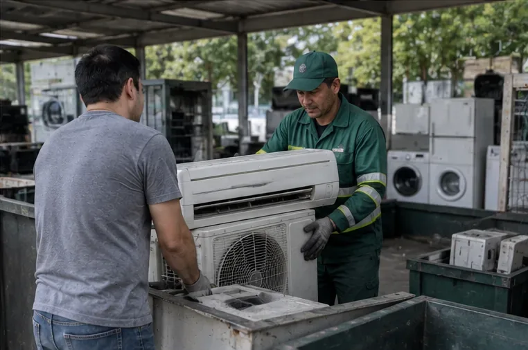 Como descartar ar-condicionado em Osasco: ecopontos, logística reversa e cuidados com o gás