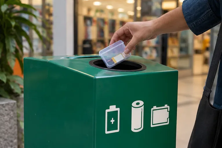 Como descartar bateria de lítio em Campinas com segurança