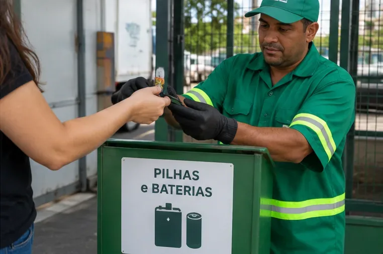 Como descartar bateria de lítio em Recife com segurança