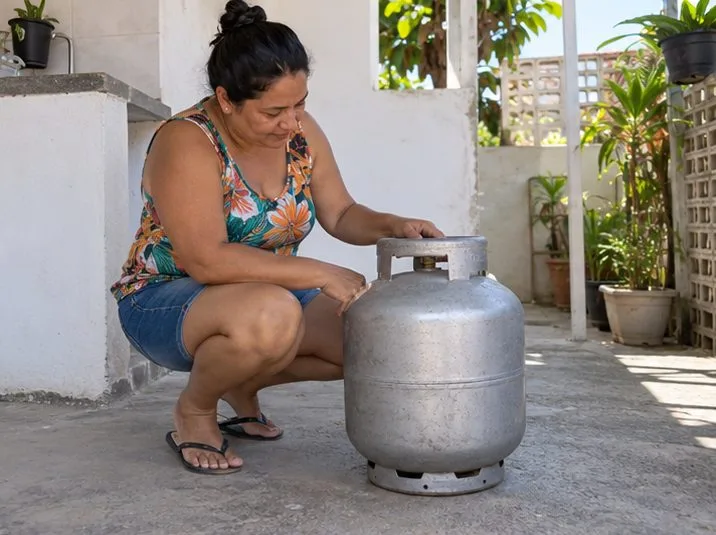 Como descartar botijão de gás em Maceió: troca e destino seguro