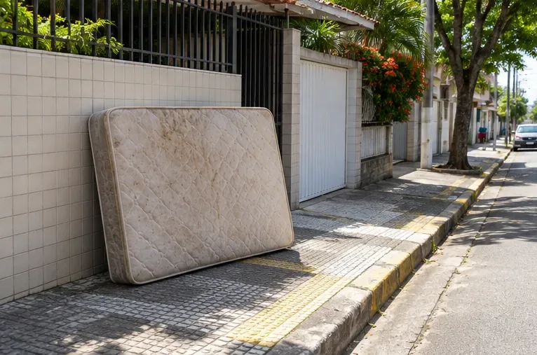 Como descartar colchão em Recife: coleta agendada e Ecoestações