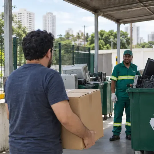 Como descartar computador em São Bernardo do Campo com segurança
