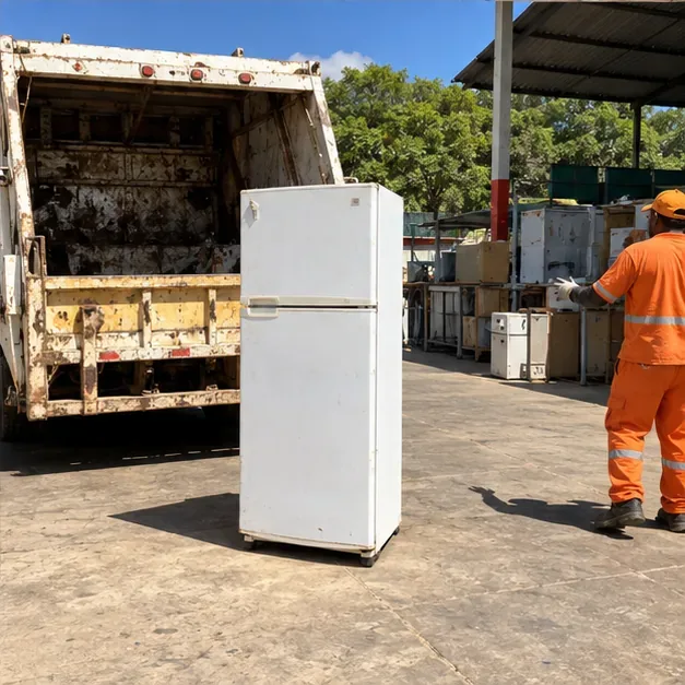 Como descartar geladeira em Goiânia: coleta, preparo e confirmação