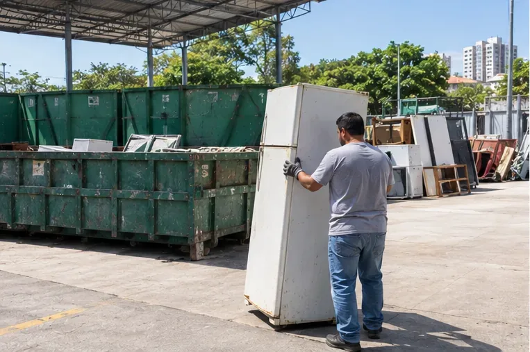 Como descartar geladeira em Maceió: coleta gratuita, Ecopontos e logística reversa