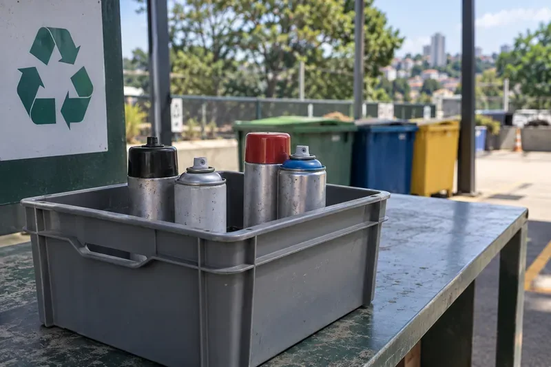 Como descartar lata de spray em Campinas: compare as opções antes de jogar fora