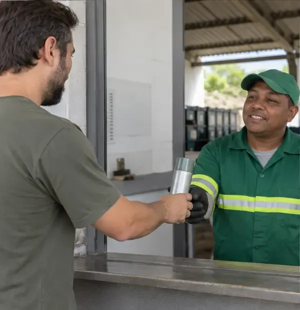 Como descartar lata de spray em São Bernardo do Campo com segurança
