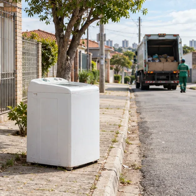 Como descartar máquina de lavar em Curitiba: coleta, Ecoponto ou doação
