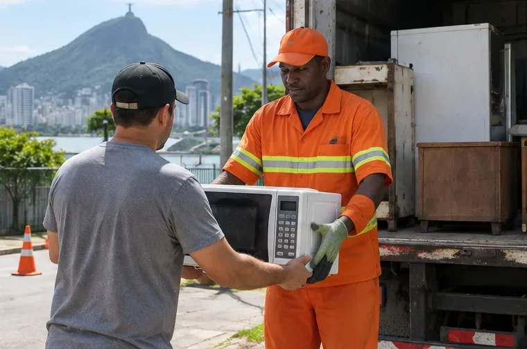 Como descartar micro-ondas no Rio de Janeiro: guia prático para fazer tudo corretamente