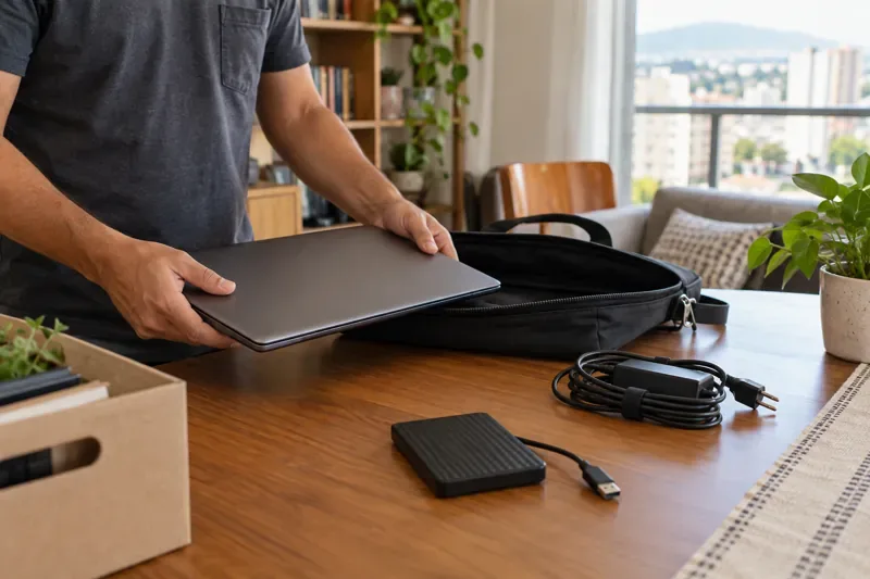 Como descartar notebook em Contagem: compare doação, conserto e logística reversa