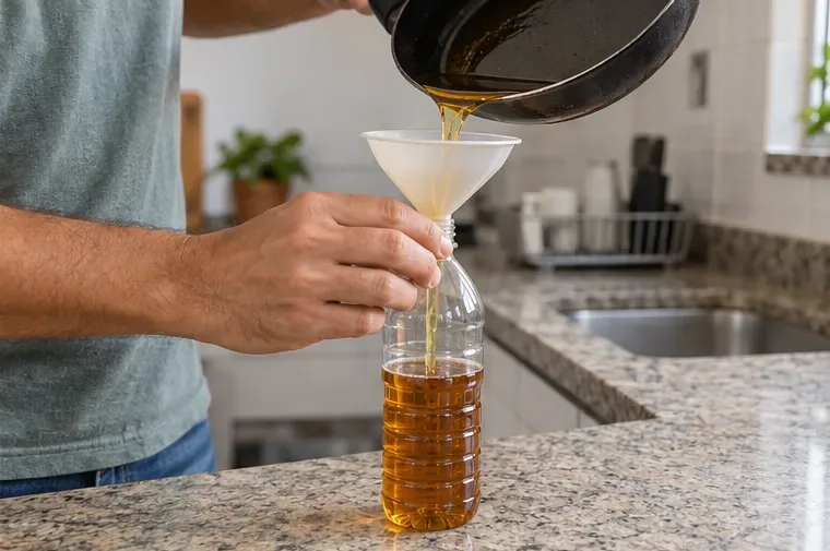 Como descartar óleo de cozinha usado em Porto Alegre: pontos e cuidados
