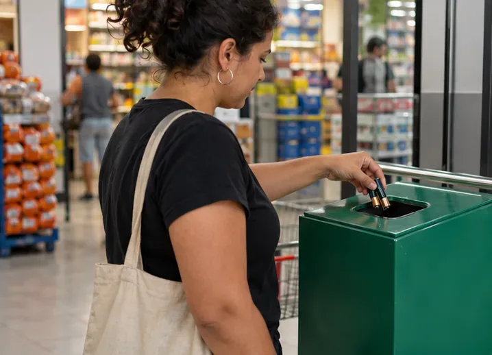 Como descartar pilhas em Guarulhos: onde levar e cuidados