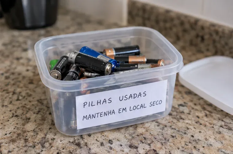 Como descartar pilhas em São Luís: onde levar e como conferir se o descarte foi correto