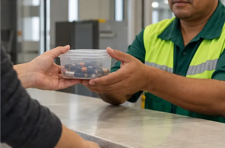 Como descartar pilhas em Sorocaba: compare pontos, horários e rotas