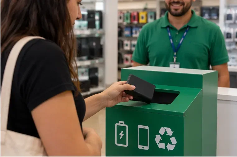 Como descartar power bank em Fortaleza: onde levar e o que fazer se estiver estufado