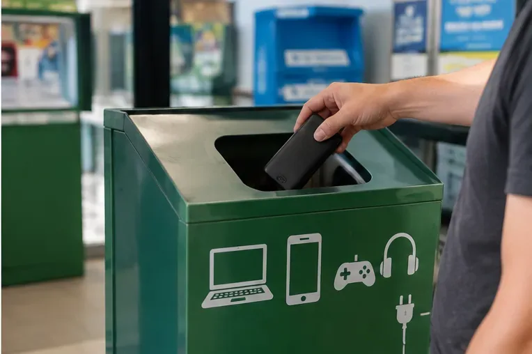 Como descartar power bank em Natal: onde levar e como reduzir riscos