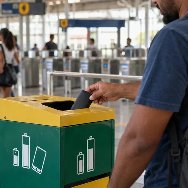 Como descartar power bank em Salvador