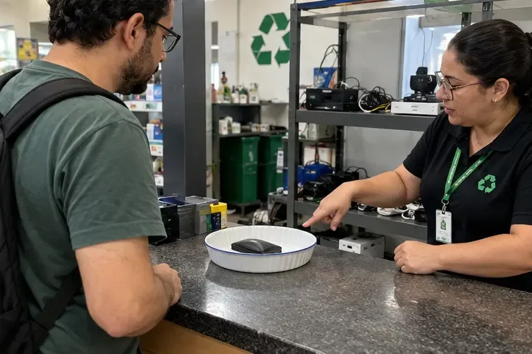 Como descartar power bank estufado em Brasília com segurança
