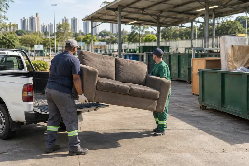 Como descartar sofá em São Paulo: Ecoponto ou Cata-Bagulho?