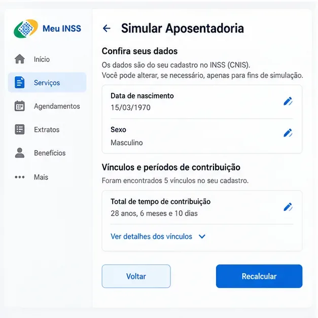 Como simular aposentadoria no Meu INSS: passo a passo e como conferir o resultado
