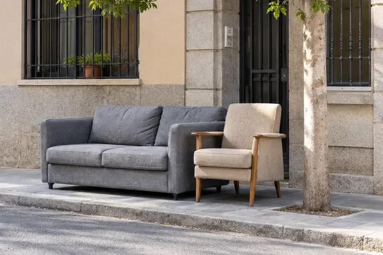 Cómo solicitar la recogida de muebles y enseres