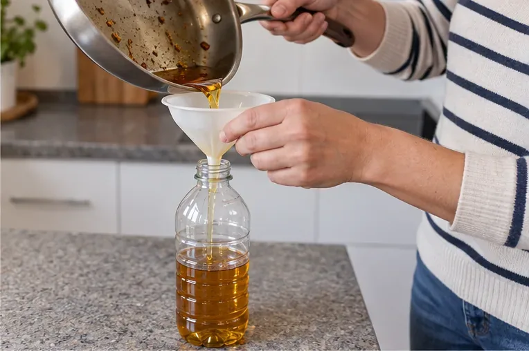 Cómo tirar aceite de cocina usado en A Coruña: dónde llevarlo y qué errores evitar