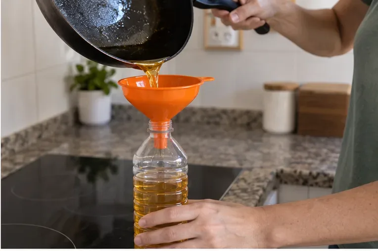 Cómo tirar aceite de cocina usado en Las Palmas de Gran Canaria: opciones seguras y puntos de entrega
