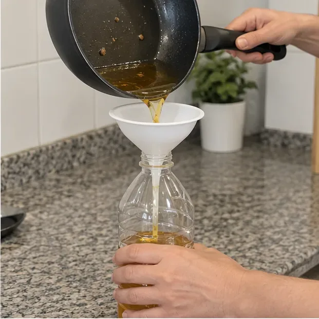 Cómo tirar aceite de cocina usado en Zaragoza: guía práctica paso a paso