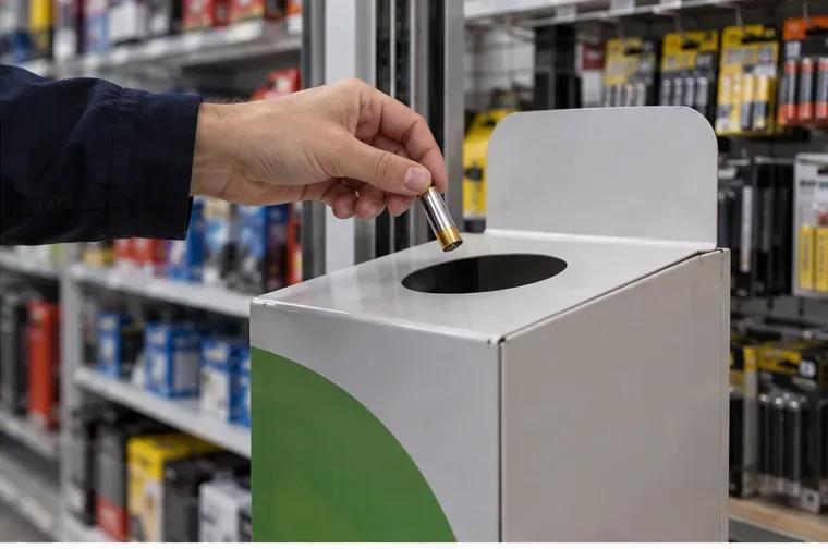 Cómo tirar pilas en Almería: puntos de recogida y consejos