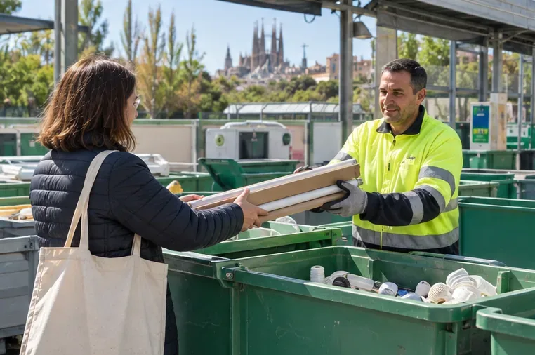 Cómo tirar tubos fluorescentes en Barcelona: puntos verdes y pasos seguros
