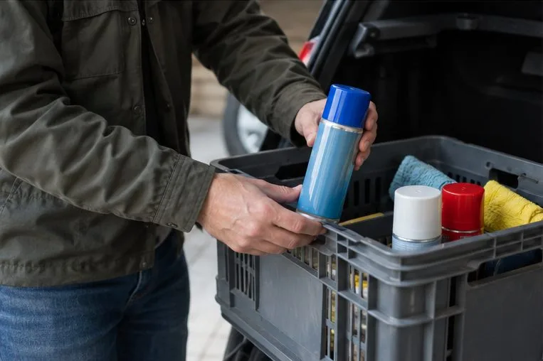 Cómo tirar un aerosol en L’Hospitalet de Llobregat: amarillo o deixalleria