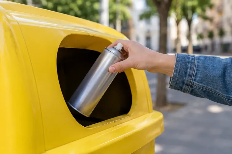 Cómo tirar un aerosol en Sevilla: guía para saber si va al amarillo, al Ecopunto o necesita consulta