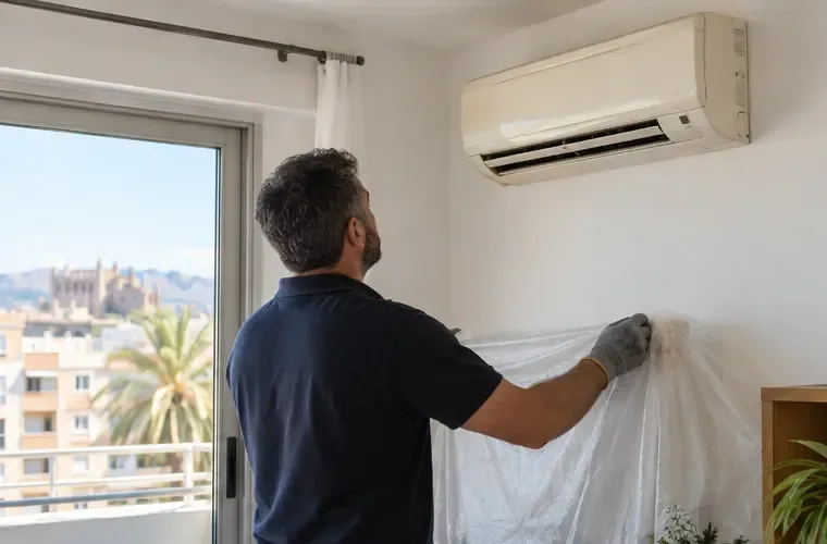 Cómo tirar un aire acondicionado en Palma: opciones seguras y pasos