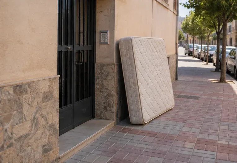 Cómo tirar un colchón en Almería: opciones legales y pasos para retirarlo