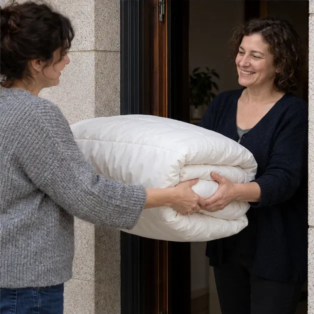 Cómo tirar un edredón en A Coruña: reutilización y puntos limpios
